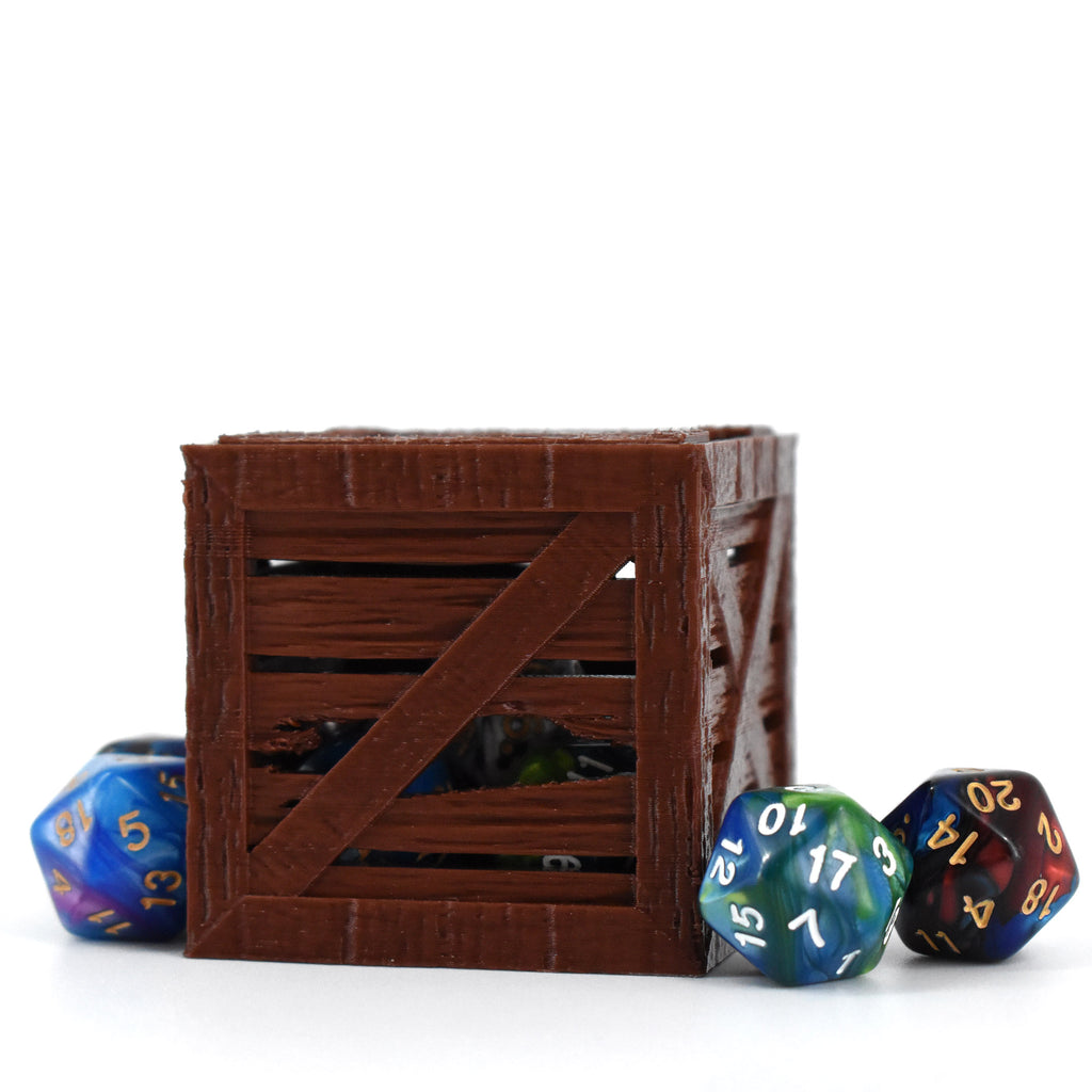 Wooden Crate Dice Jail